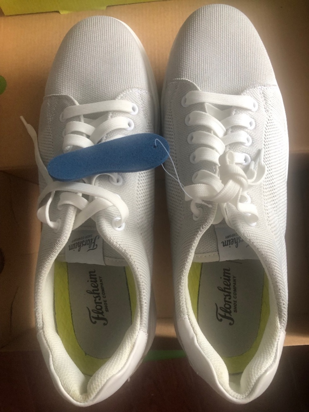 New Men’s Florsheim light grey sneakers 11W